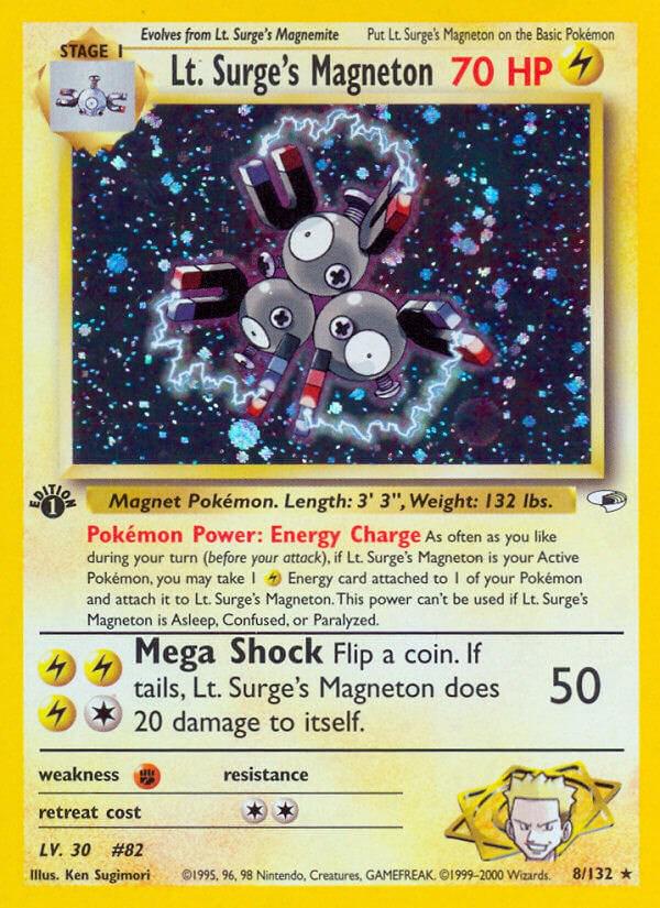 Lt. Surge's Magneton [1st-Edition]